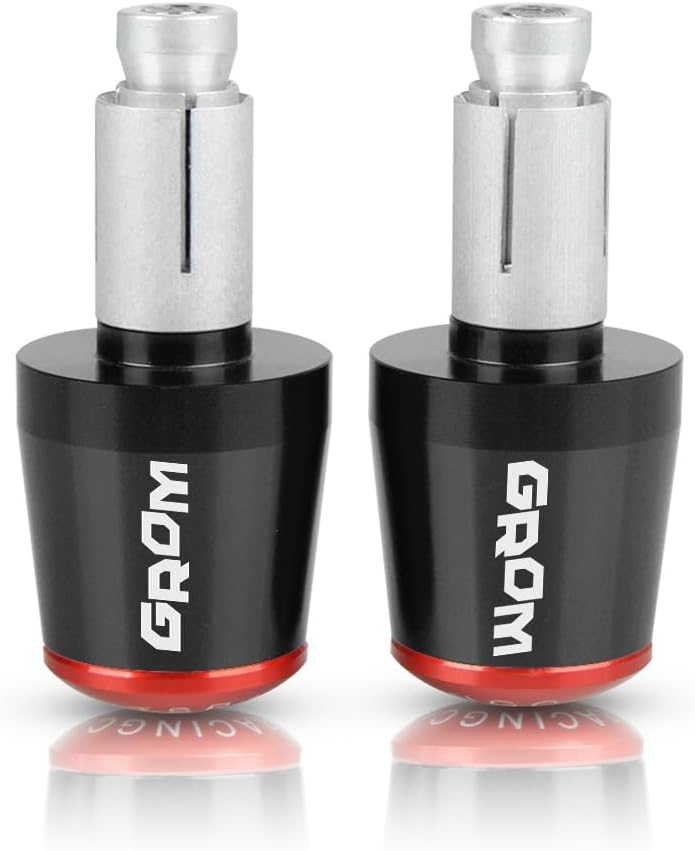 KSHSAA Grips for Hon&da GROM MSX125 MSX 125 2014 2015 2016 2017 2018 2019 7/8"" 22MM Handle Bar Ends Motorcycle Handlebar Grips End Cap Anti Vibration(Color:Blue)