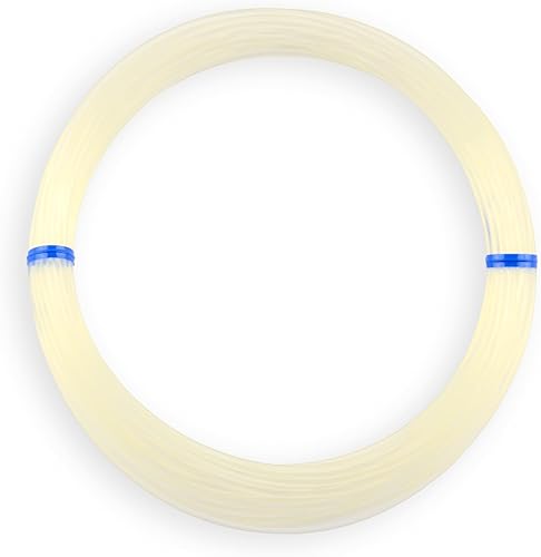 Miniatura 38 de HI-SEAS Líder de línea de pesca 100% fluorocarbono, líder invisible transparente, indetectable para peces, hundimiento rápido, 6 libras a 400 libras