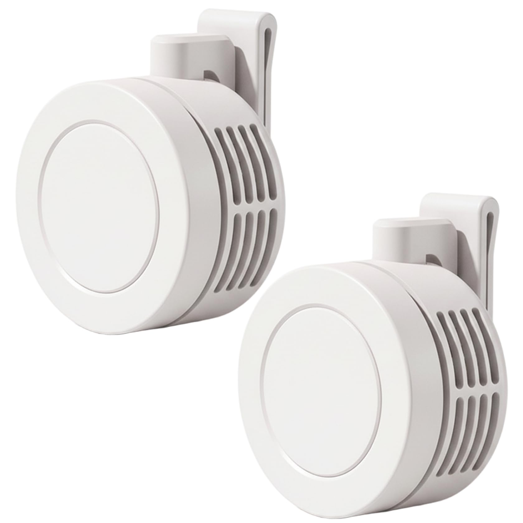 Ventilateur de taille à clipser Lot de 2 mini ventilateurs portable pour rester au frais au sport