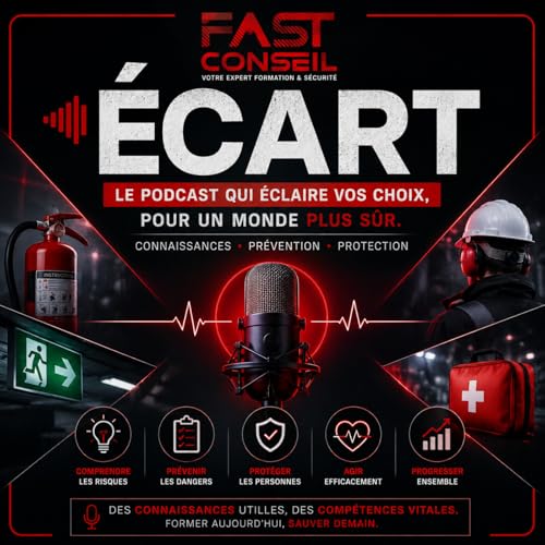 Couverture de &Eacute;CART Le podcast qui &eacute;claire vos choix pour un monde plus s&ucirc;r.