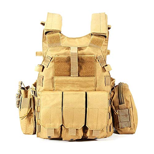 Gilet tactique camouflage équipement protection pour tir et chasse