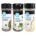 Amazon Brand - Happy Belly Mediterranean Spices Set: Oregano, Basil, Granulated Garlic