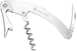 Snow Peak Compact and Durable Stainless Steel Sommelier Knife