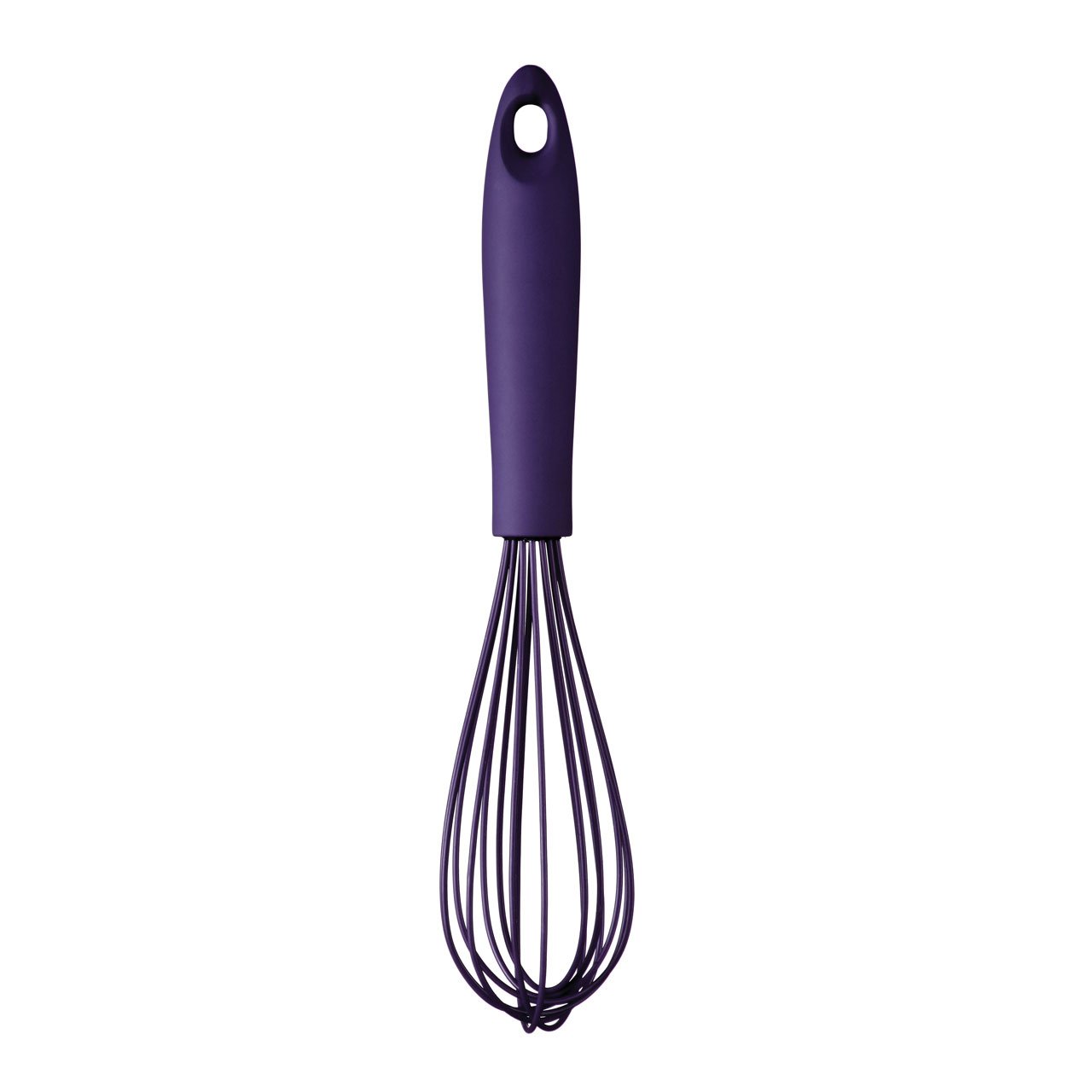 Premier Purple Housewares 804900 Hand Whisk Wisk For Mixing Whisk For Baking Silicone Whisk Hand Whisker Hand Whisk Manual Plastic Whisk 31X6x6