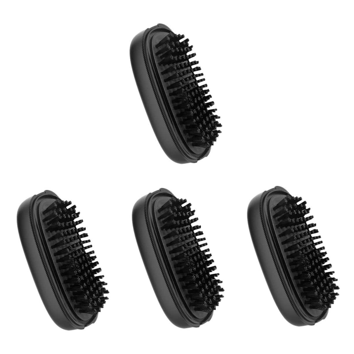 SUPVOX 4 Cepillos De Limpieza Para Caballos Ecuestres Cepillo Para El Pelo De Caballo Cepillo Para La Limpieza De Ganado Cepillo Para El Pelo De Caballo Herramienta Para Quitar El