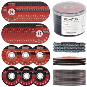 KingTool 31-teiliges Winkelschleifer-Rad-Set