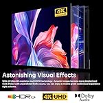 HORION 65-inch Smart TV 4K UHD Flat Screen LED Television,WebOS 22 Ultra Thin Frameless TVs, WiFi, Streaming Live, Dolby Atmos, Hdmi, HDR10, MEMC with Mega Contrast (65-P6D, 2025) - Image 4