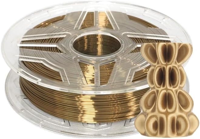 Bronze Ultra Silk PLA Filament 1.75mm 1kg for FDM 3D Printer Pen Supplies Printing Supplies Plastic Material