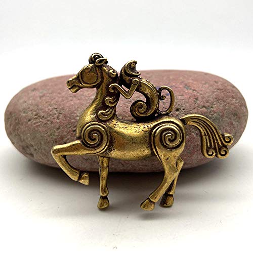 Sculpture en laiton KELIEQA, figurine feng shui haut de gamme