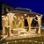 Litake 10 x 13 FT Hardtop Gazebo, Polycarbonate Double Roof Outdoor Canopy, Aluminum Frame Permanent Pavilion with Netting and Curtains, Sunshade for Backyard, Patio, Lawns, Parties (Brown)