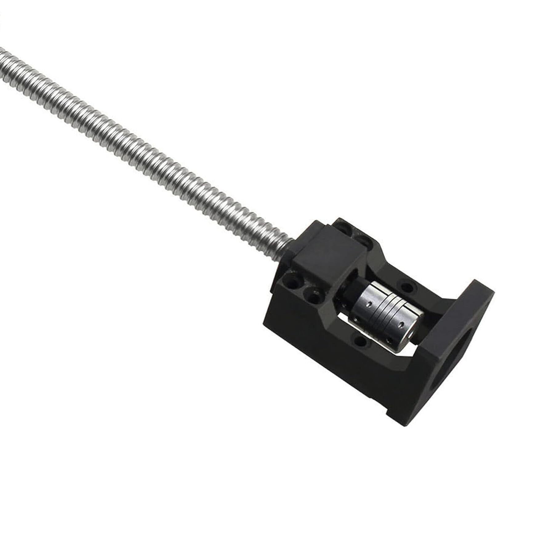 SFU1605 Kugelumlaufspindel 250mm mit Halterung für Nema 23 Schrittmotor, BK12 / BF12 Unterstützung, DSG16H Muttergehäuse und Kupplungssatz CNC Teile