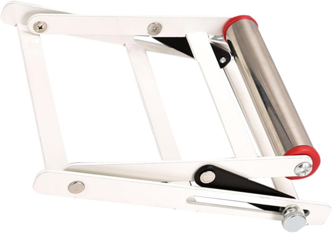 CALLARON Adjustable Cutting Machine Material Stand with Anti-slip Teeth Metal Support Bracket Portable Cutting Tool Holder for Workshop and Outdoor Use