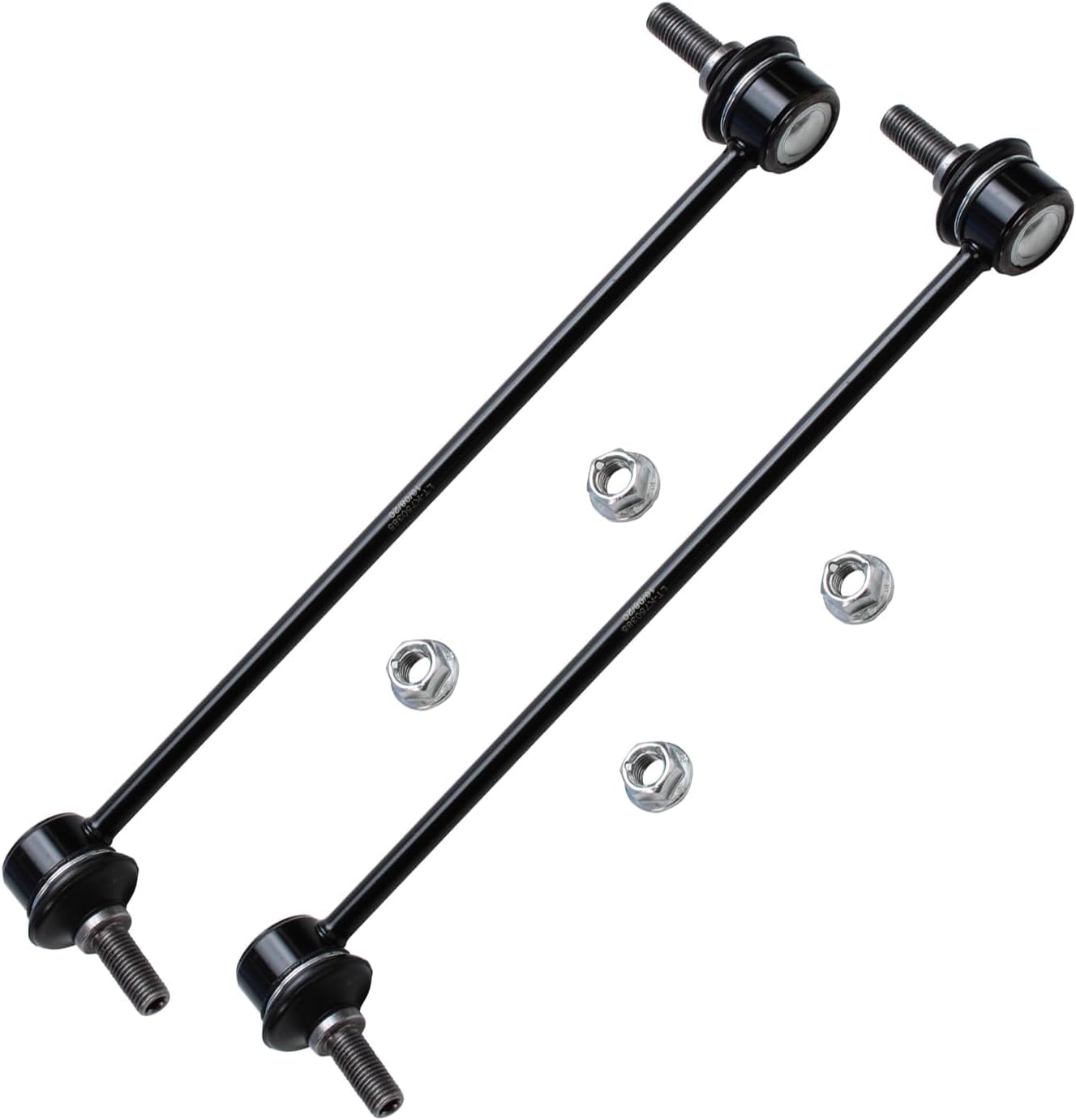 Detroit Axle - Front End 12pc Suspension Kit for 11-14 Chrysler 200, 07-10 Sebring, 08-14 Dodge Avenger, 2 Lower Control Arms 2 Lower Ball Joints 4 Tie Rods 2 Boots 2 Sway Bar Links Replacement