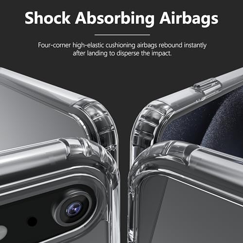Image of ONES for iPhone XR Case Clear, [PC + TPU Hybrid][Military-Grade Drop Protection][Anti-Yellowing], Shockproof Silicone Hard Cover for iPhone XR, Transparent Slim Case