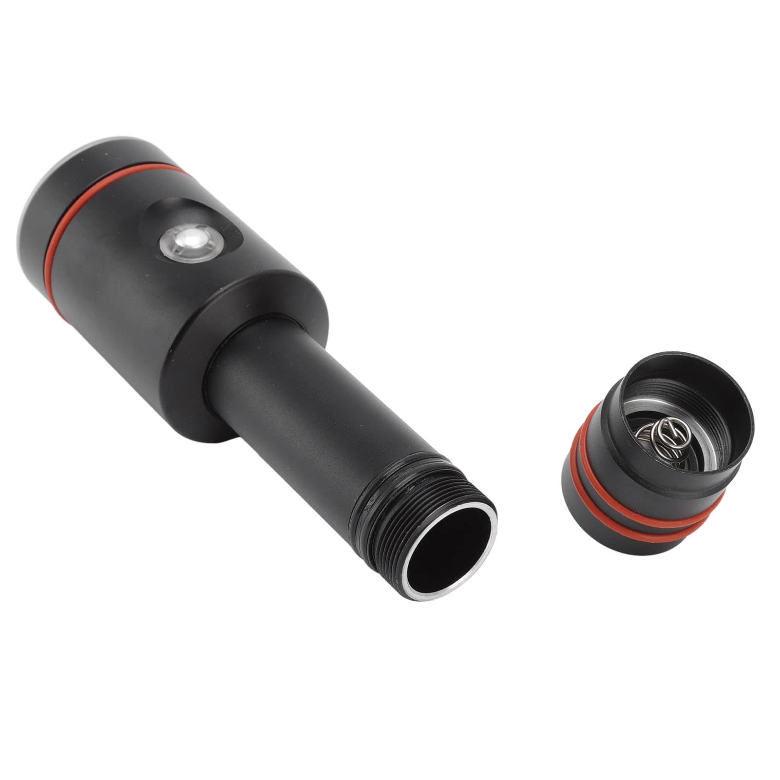 Wakects Torcia Subacquea L2 Torcia Subacquea in Lega di Alluminio 5000LM 100m IPX8 con modalità SOS Forti e Deboli per Immersioni Subacquee Fotografia Pesca Campeggio