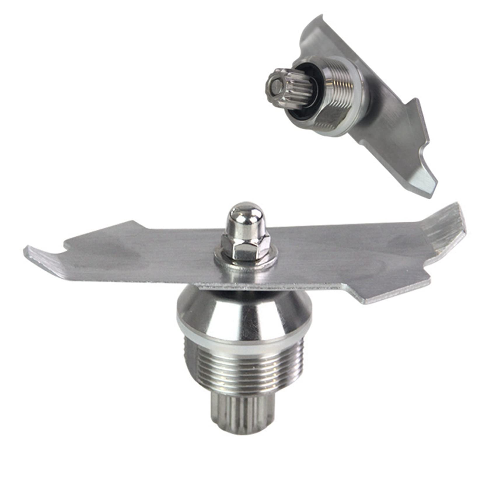 3X Ensamblaje de Cuchillas de Licuadora de Acero Inoxidable de Repuesto para Licuadora 015990 Contenedores de 64 Oz Y 32 Oz