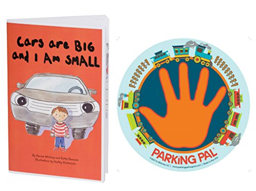 Magnet + Children's Safety Book Combo – Toddler Parking Lot Safety Set – Teaches Kids to Wait Safely by the Car – Made in USA – Great for Autism, Preschool &amp; Daycare – Train