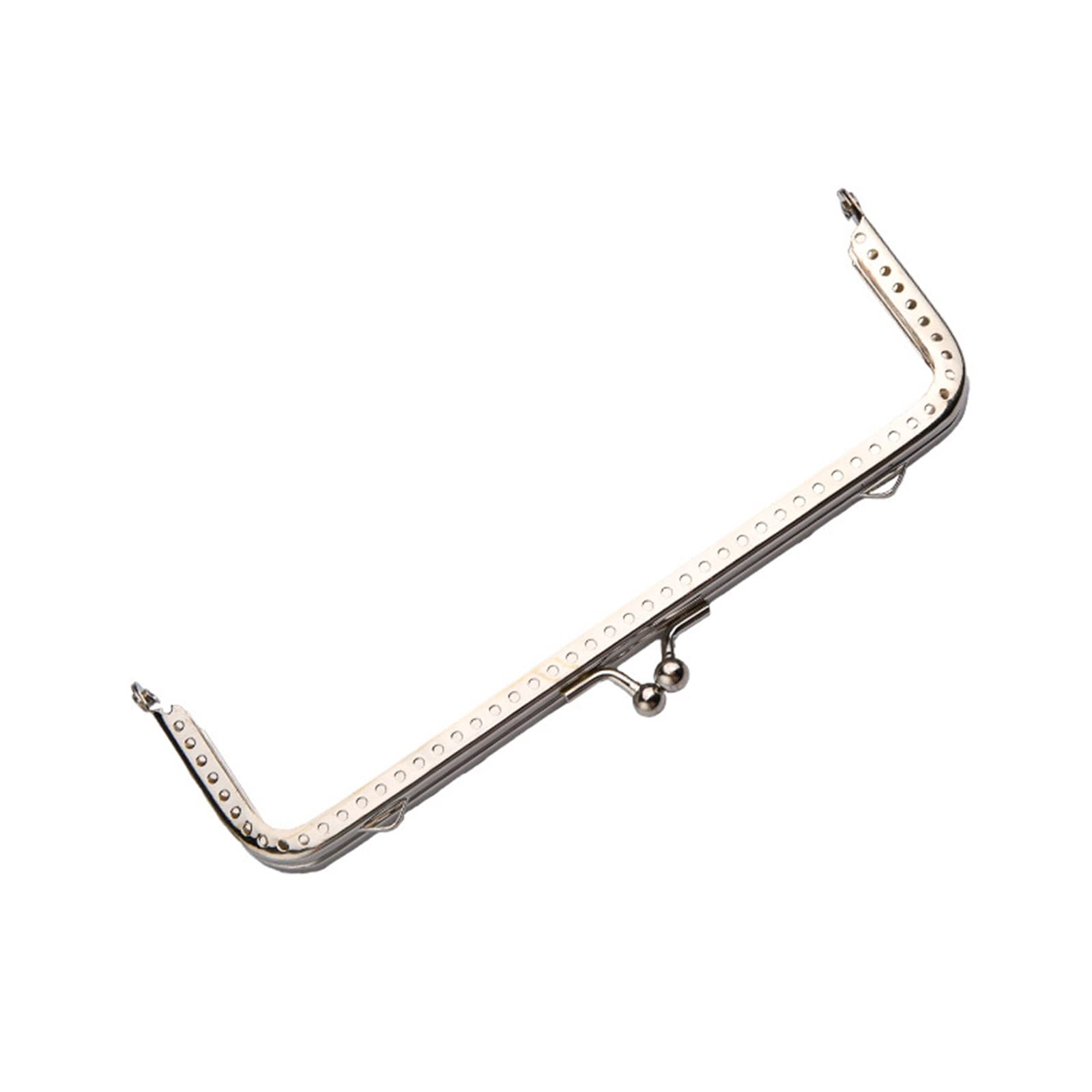 Maxtonser Alloy Bag Coin Purse Frame Purse Frame Coin Bag Frame Clasp Clip Craft Supplies for Purse Bag Making