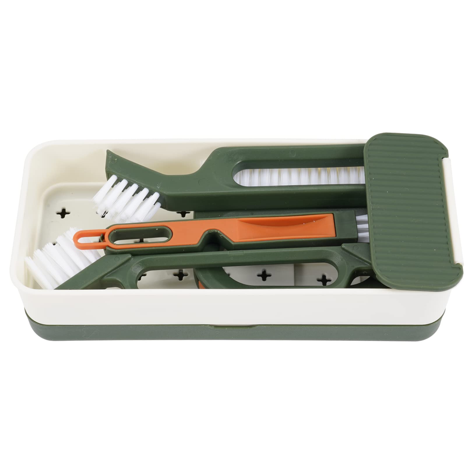 Set Spazzole Per Pulizia Fessure Finestre Angolo Controsoffitto Strumento Pulizia Spazio Piccolo Delle Fessure Delle Porte E Cassetti