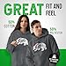 Camalen - The Cali Bear Hooded Sweatshirt Men and Women Love, Casual Printed Women’s and Men’s Hoodie, Unisex Fashion Must-Have Made of Cotton and Polyester(Charcoal,XX-Large)