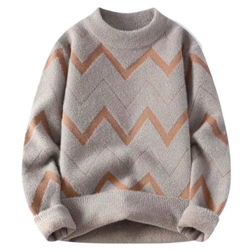 Pull d'automne et d'hiver résistant au froid grâce au cachemire épais pour homme