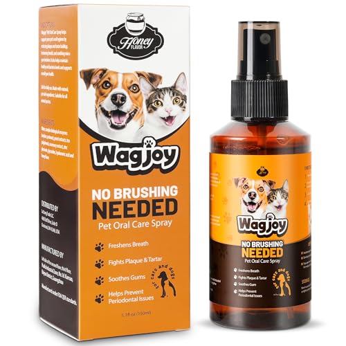 wagjoy Dog Dental Care Spray, Vet-Recommended...