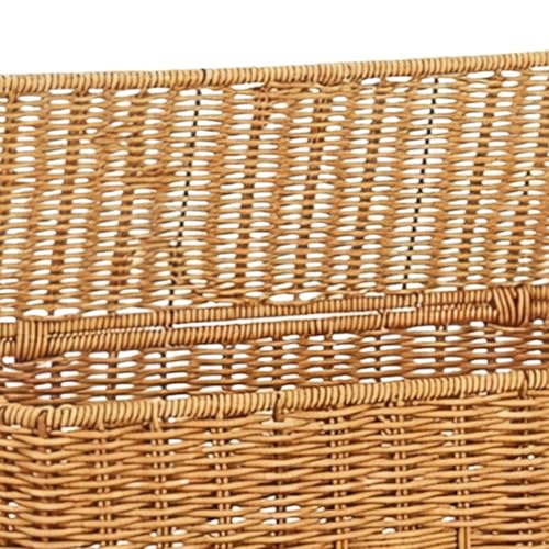 Panier de rangement tissé anti-poussière pour optimiser les espaces étroits - 8