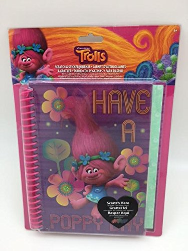 Trolls Scratch & Sticker Journal