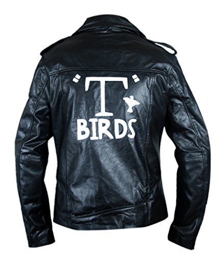 F&H Men's Grease T Birds Danny Zuko John Travolta Jacket