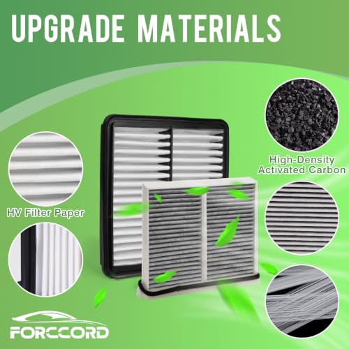 Image of Cabin & Engine Air Filter Combo for Mazda CX-3 2016-2022 2.0L | Replace#D09W-61-J6X,PEHH-13-3A0,Air Filter Kit Replacement Car Accessories