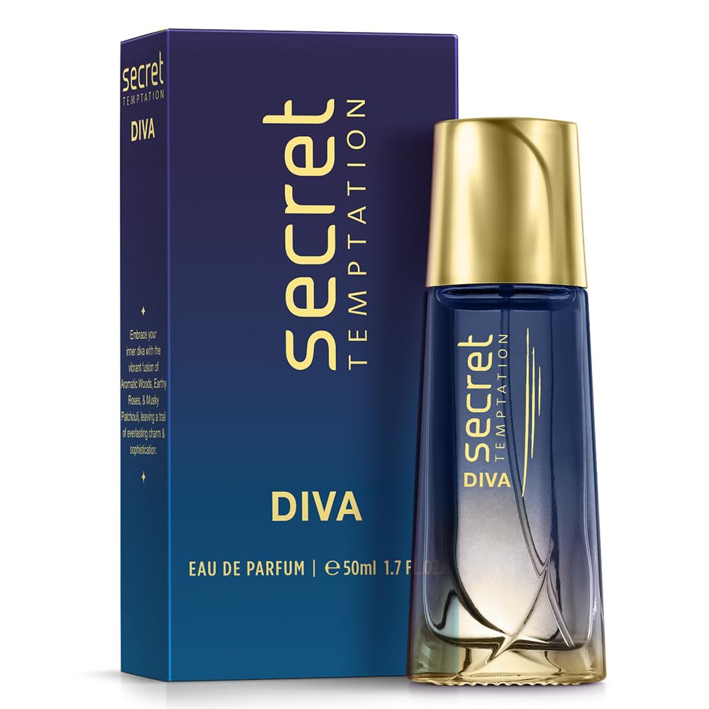Secret Temptation Diva Luxury Perfume for Women | Long Lasting Smell & Aromatic Woody Fragrance | Eau de Parfum - 50 ml - Review, Price and Buying Guide