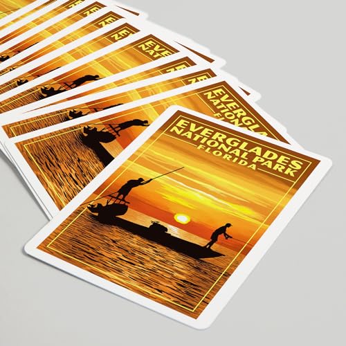 Baraja de poker Everglades National Park, 52 cartas miniatura 5