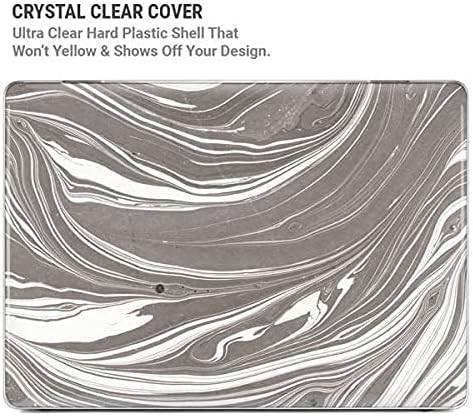 Skinit Case + Skin Compatible with MacBook Air 13in M1 (2021) Originally Designed Grey Marble Design