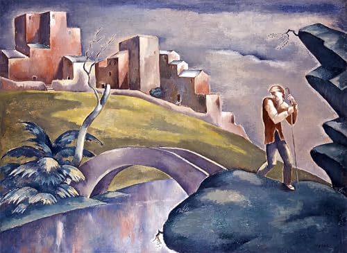 Impression Tableaux Graffiti Art Mural de Prestige Paysage Eugeniusz Zak 60x90