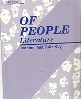 Of People Literature: Student Test/Quiz Booklet - Teacher Key B000XQ4TQM Book Cover