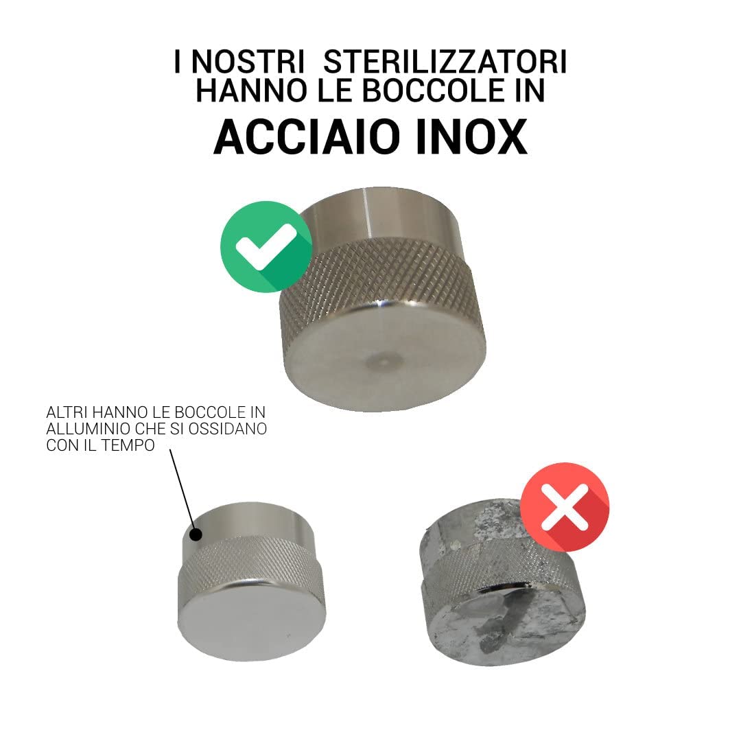 Swan Sterilizzatore Acqua UV Lampada 55 Watt Portata 30 lt/min per impianti filtrazione, osmosi inversa e Acquario