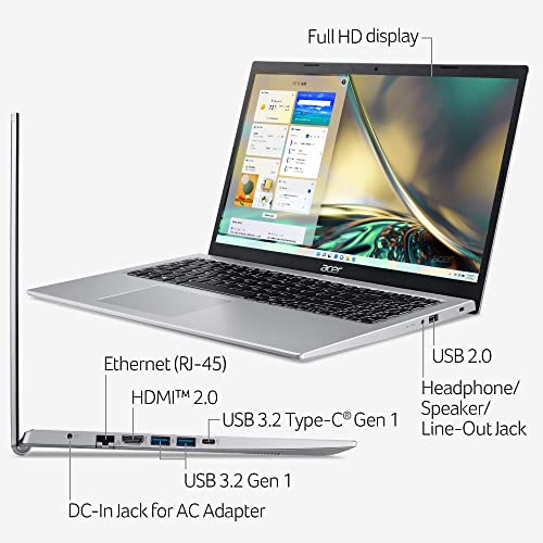 Perfection Acer Aspire 5 Slim Laptop, 15.6 inch Full HD IPS Display, Intel Core i3-1115G4 Up to 4.1GHz (Beat i5-1030G7) Processor, 20GB RAM, 1TB SSD, WiFi 6, Windows 11 Home in S Mode,... - Image 2