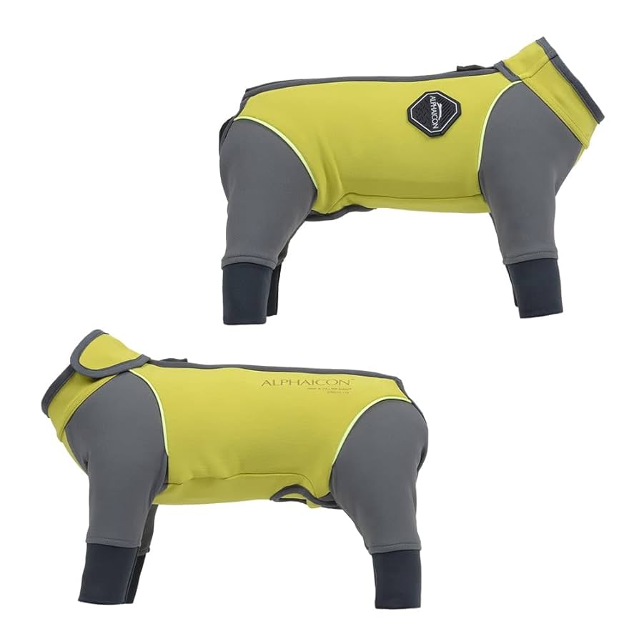 ALPHAICON フルドッグガード 4L 新品アルファアイコンフルドッグガード Lサイズ ミント✖️グレー