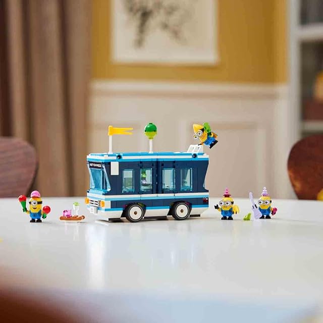 Foto 2 de 8 de LEGO Despicable Me Minions’ Music Party Bus, Creative Building Toy for 7 Plus Year Old Kids, Boys & Girls