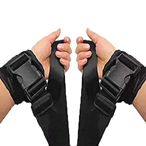 BIHIKI Soporte de control para extremidades, 2 piezas de restricciones médicas para pacientes de cama de hospital para manos o pies, control de