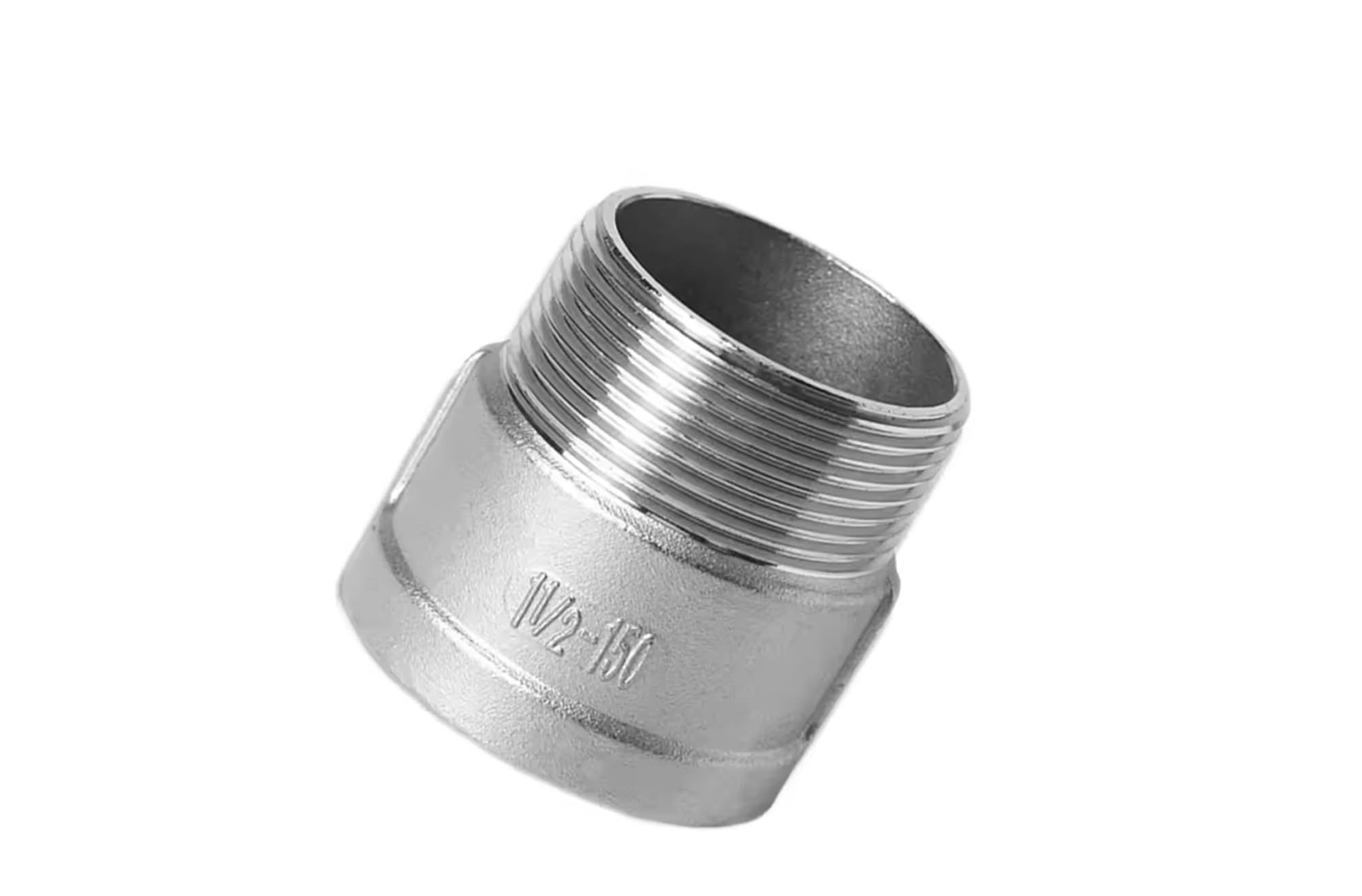 Raccord NPT en acier inoxydable 304 type A DN40 filetage intérieur extérieur