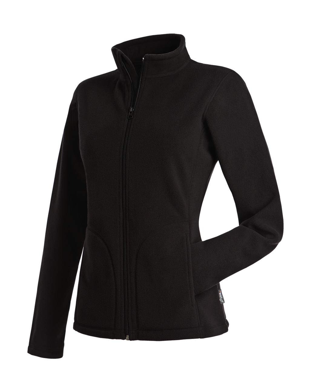 Stedman Apparel Women's Active Fleece/ST5100 Long Sleeve Sweatshirt, Black Opal, Size 12 (Manufacturer Size:Medium)