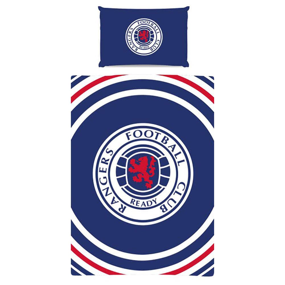 RAN Rangers FC Single Duvet Set PL Official Merchandise, Multicolour (TM-01282)