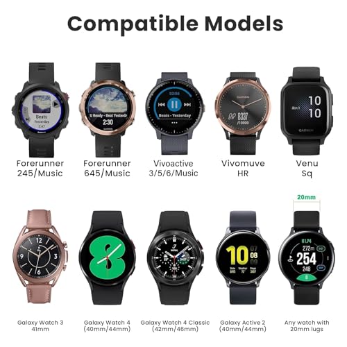 NotoCity Compatible Band for Garmin and Galaxy Watch