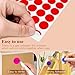PARLAIM 3/4 Inch Color Coding Dot Sticker Labels,16P/1400pcs Circle Stickers,16Color Round Dots Label for Home Office Marking,Organizing