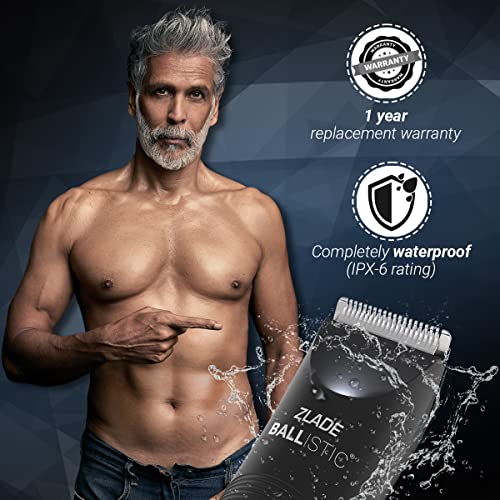 Zlade Ballistic LITE Manscaping Body Trimmer For Men Beard, Body