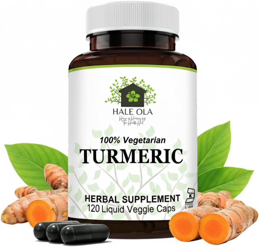Turmeric Curcumin Supplement |120 Liquid Capsules - Ultra High Absorption Potent Turmeric Curcumin Supplement with 95% Curcumin Extract - Non GMO Tumeric Capsules for Joint Support, Extra Strength