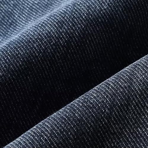 Chaqueta vaquera para hombre con botones y bolsillos casual 5