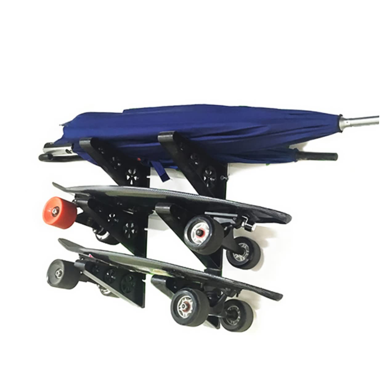 BESPORTBLE Skateboard Display Stand Wall Mount Rack for Snowboard Helmet Baseball Bat Innovative Design