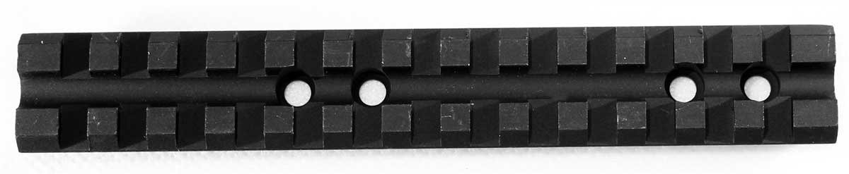 TRINITY Mossberg 500/590 / 835 Picatinny Weaver Base Rail Tactical Top Mount for Scope Hunting Optics Adapter Tactical Aluminum Black Rings Single Rail